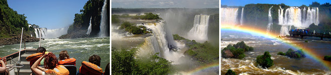 exciting in iguazu falls